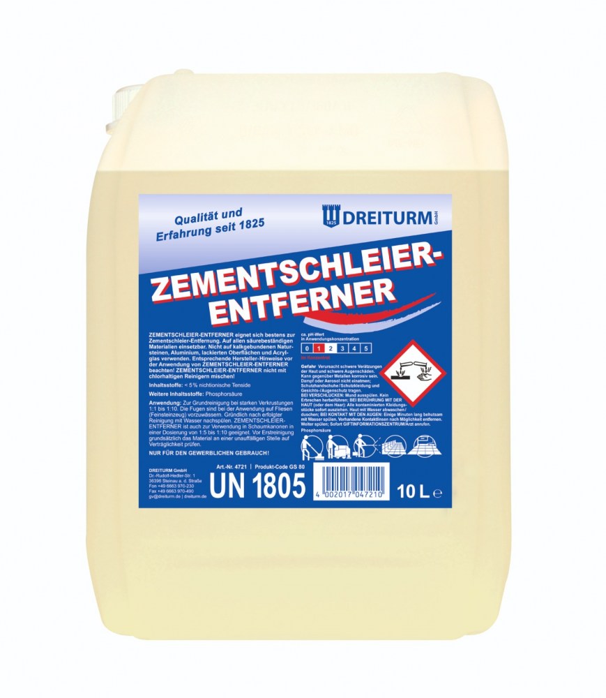 ZEMENTSCHLEIER-ENTFERNER